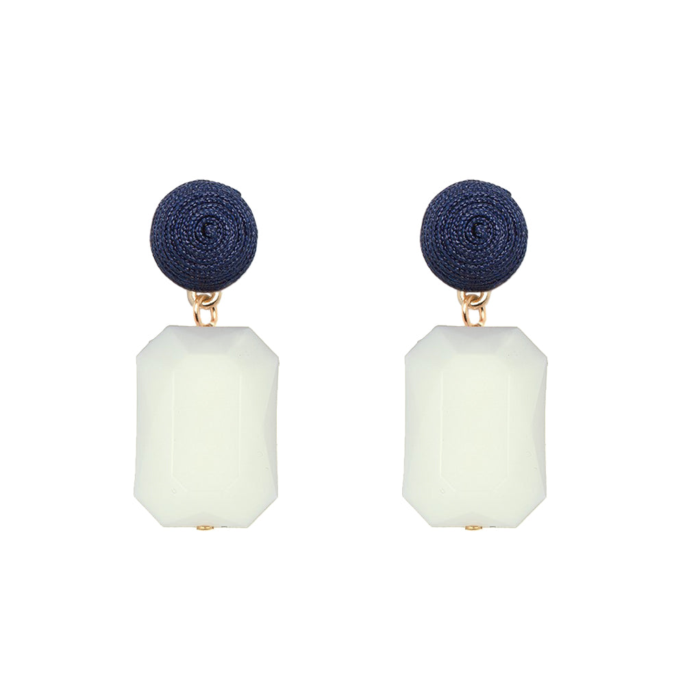Thread Earrings - Gem