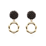 Seed Bead Earrings - Grove