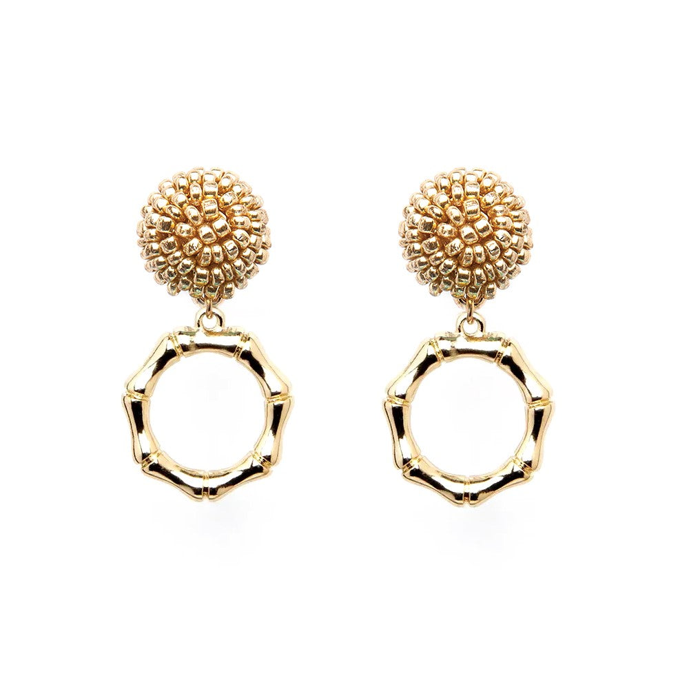 Seed Bead Earrings - Grove