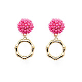 Seed Bead Earrings - Grove