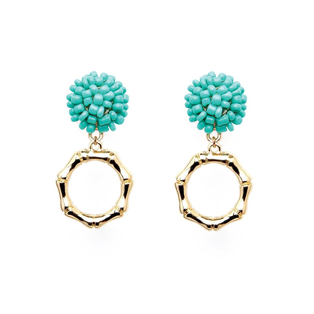 Seed Bead Earrings - Grove