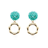 Seed Bead Earrings - Grove