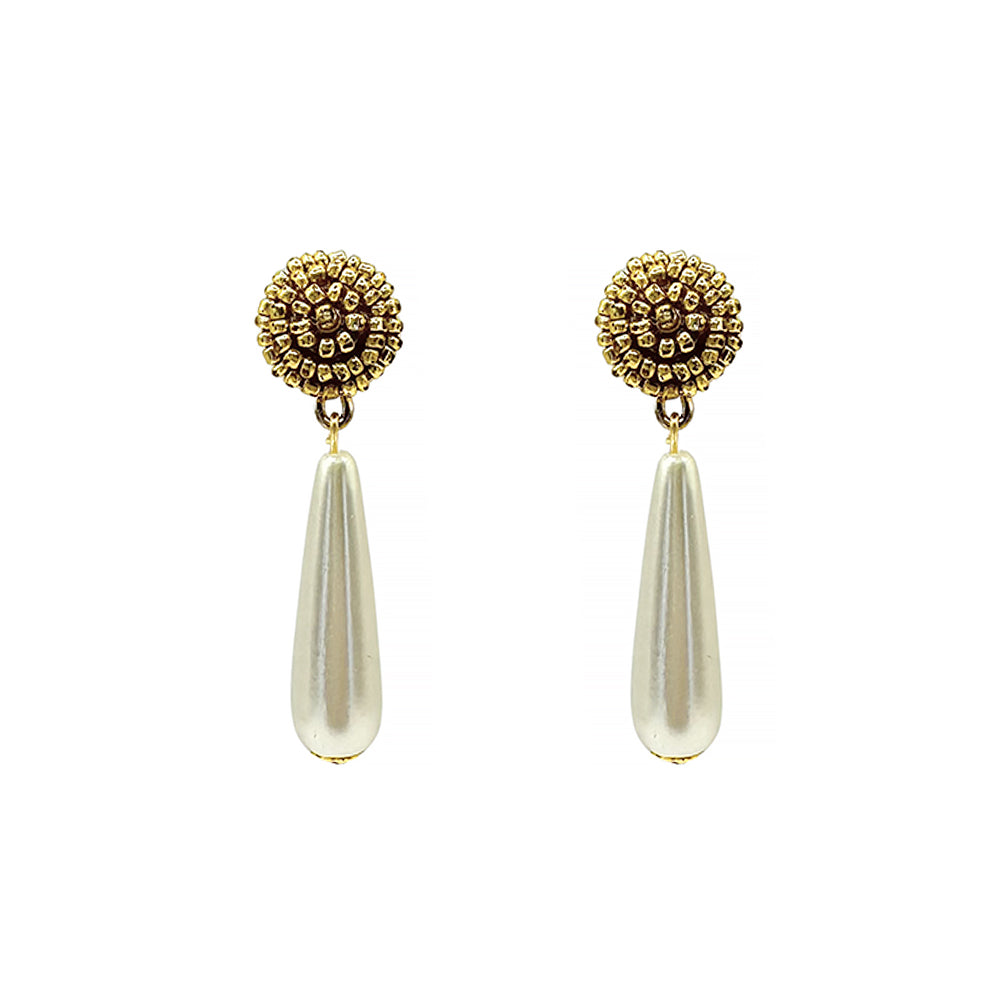 Seed Bead Earrings - Janet