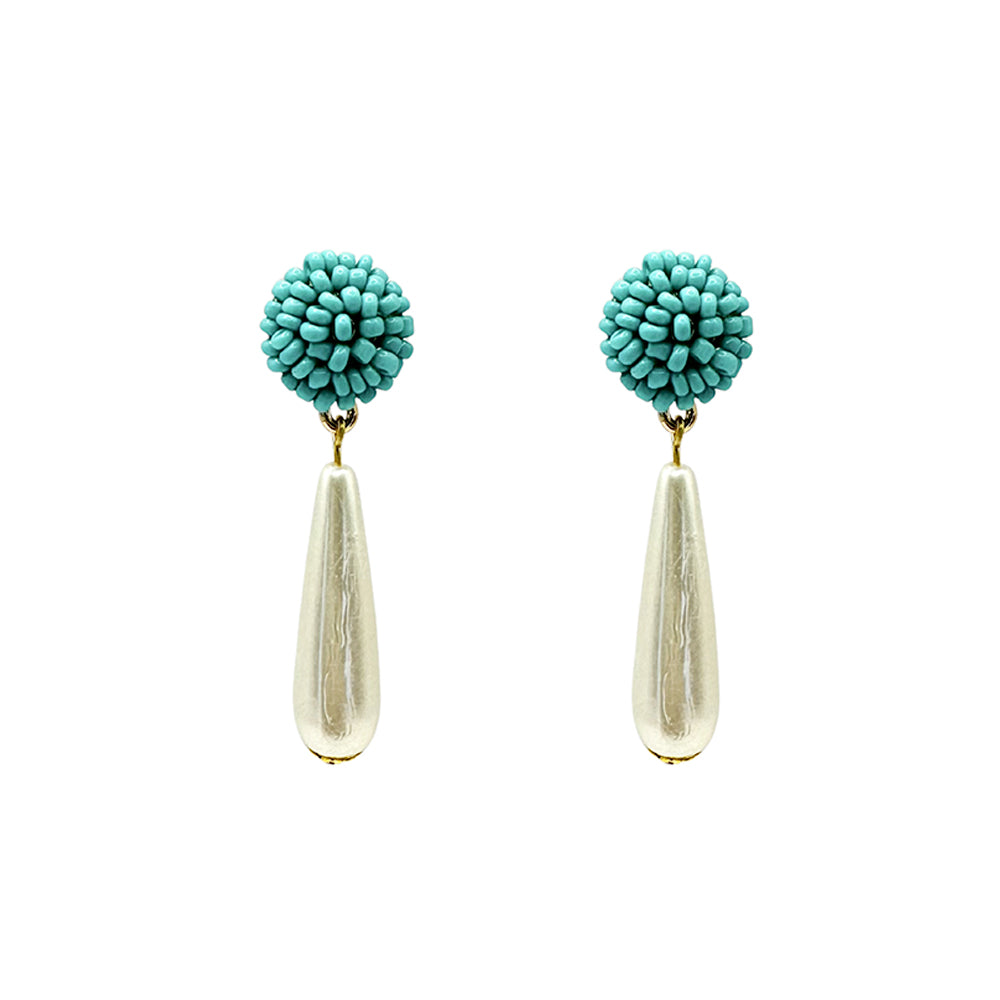 Seed Bead Earrings - Janet