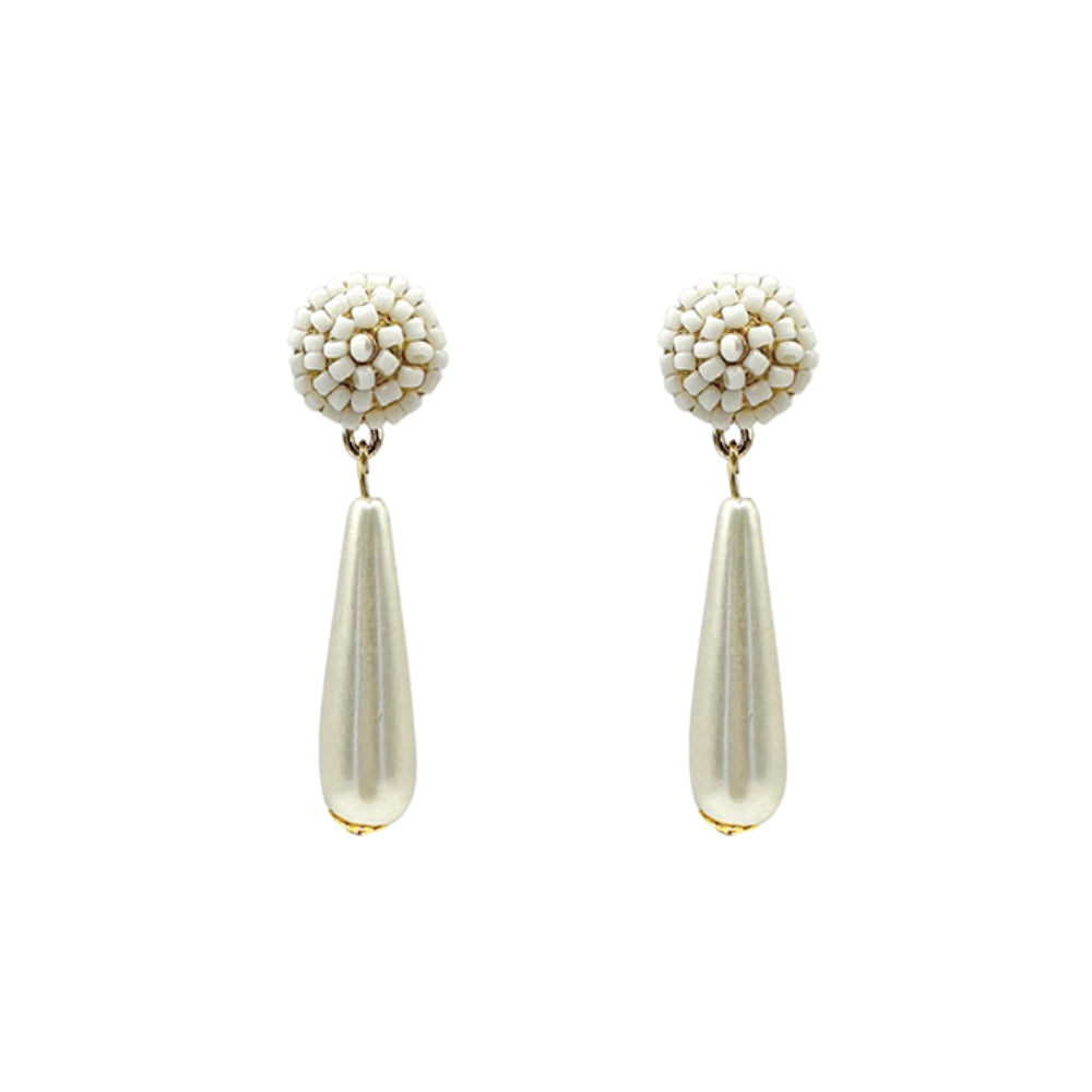 Seed Bead Earrings - Janet