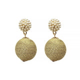 Seed Bead Earrings - Jupiter