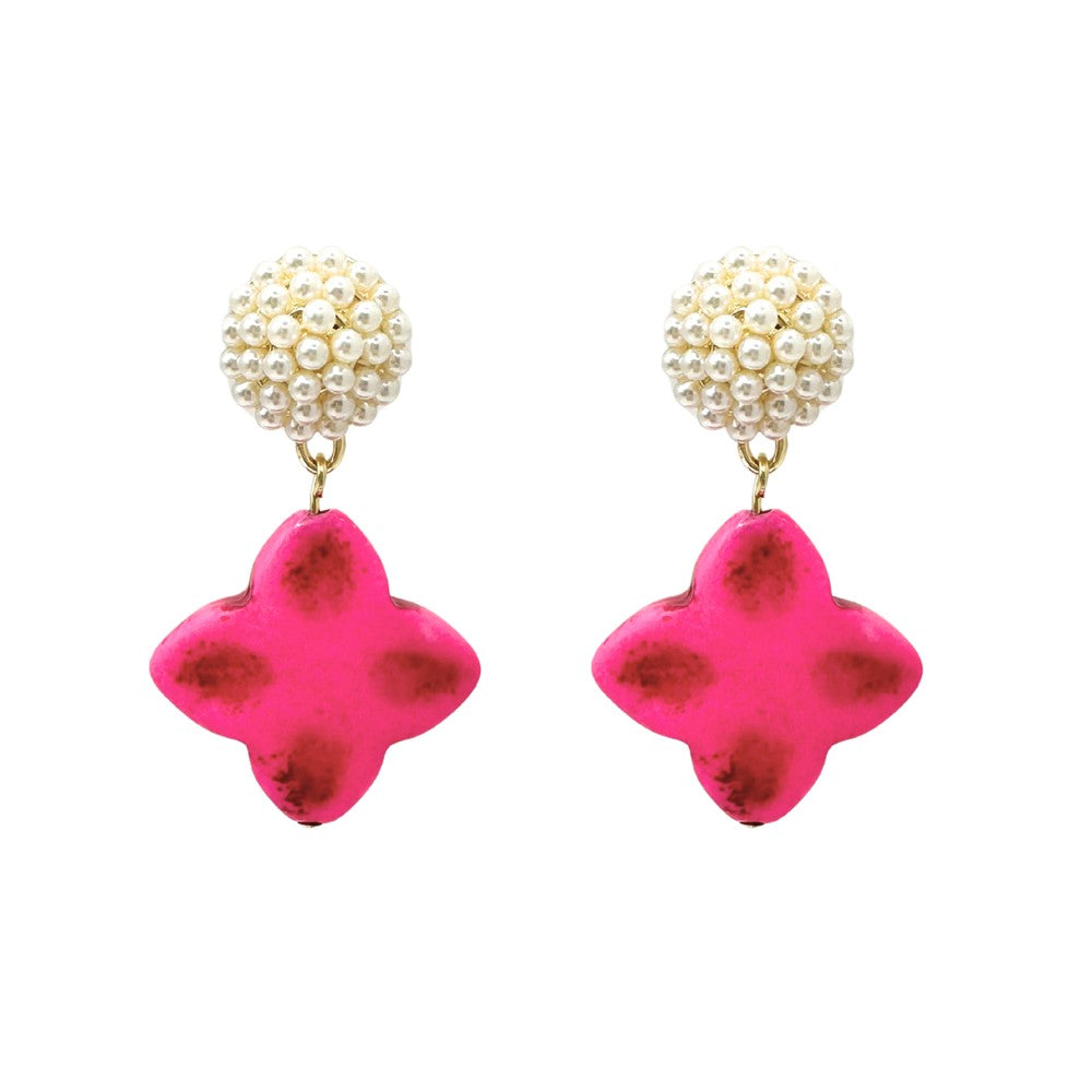 Seed Bead Earrings - Maria