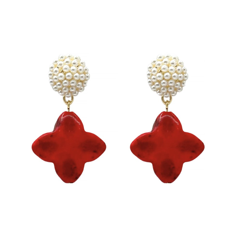 Seed Bead Earrings - Maria
