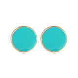 Monogram Enamel Earrings
