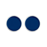 Monogram Enamel Earrings