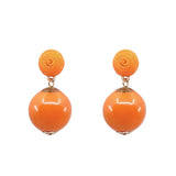 Thread Earrings - Candy - Orange