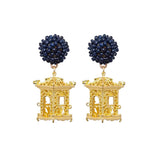 Seed Bead Earrings - Pagoda