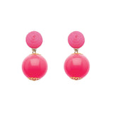 Thread Earrings - Candy - Pink