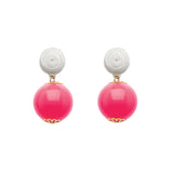Thread Earrings - Candy - Pink