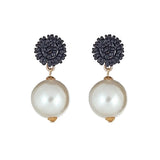 Seed Bead Earrings - Queen