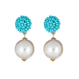 Seed Bead Earrings - Queen