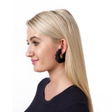 Raffia Fan Earrings