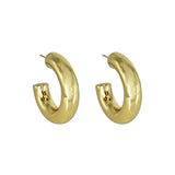 Small Twilly Hoop Earrings