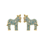 Zebra Earrings