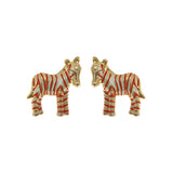 Zebra Earrings