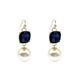 French Hook Earrings - Blake - Pearl