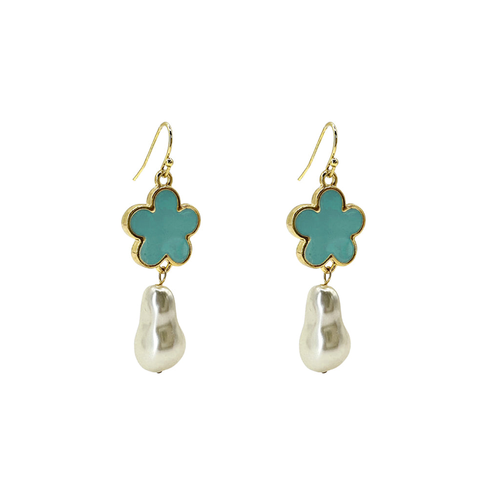 French Hook Earrings - Chloe - Small Nugget