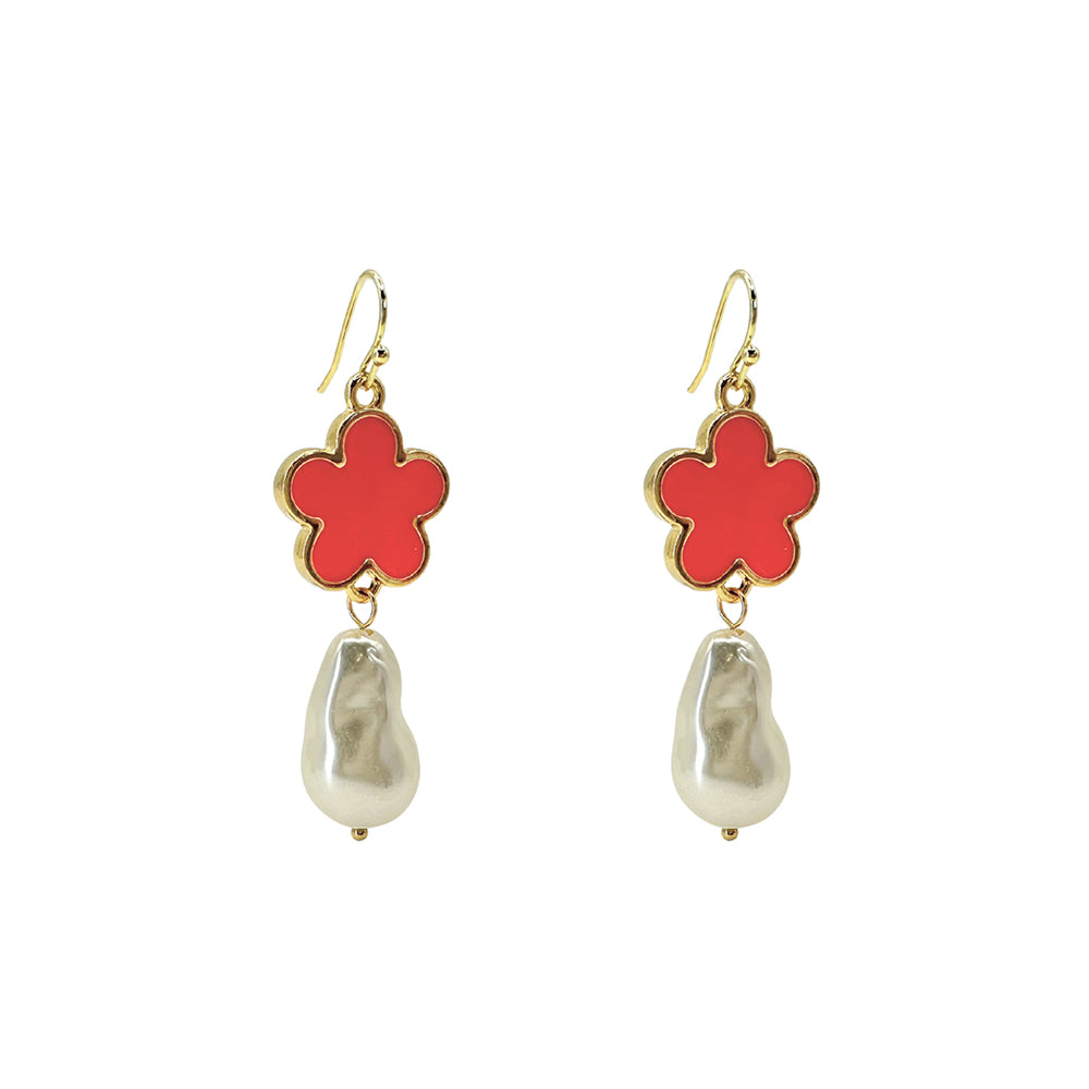 French Hook Earrings - Chloe - Small Nugget