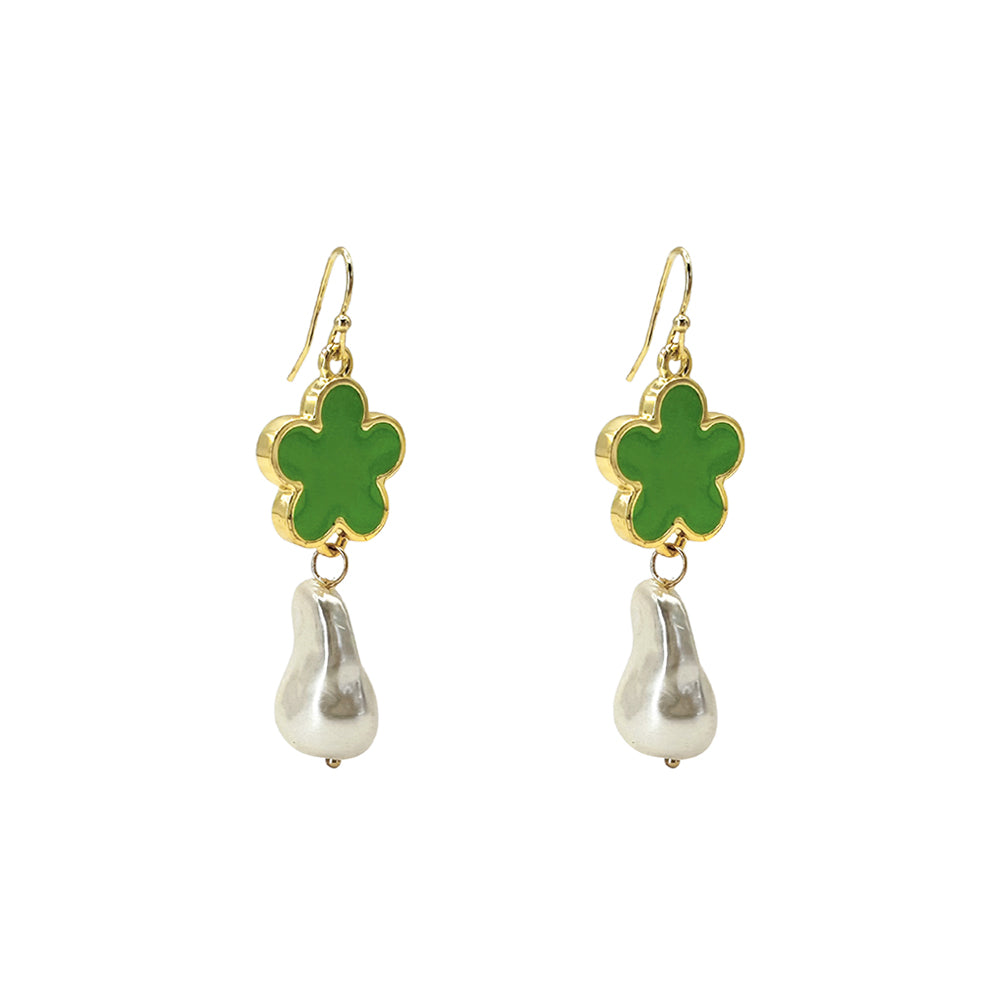 French Hook Earrings - Chloe - Small Nugget