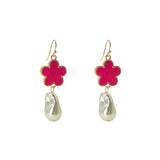 French Hook Earrings - Chloe - Small Nugget