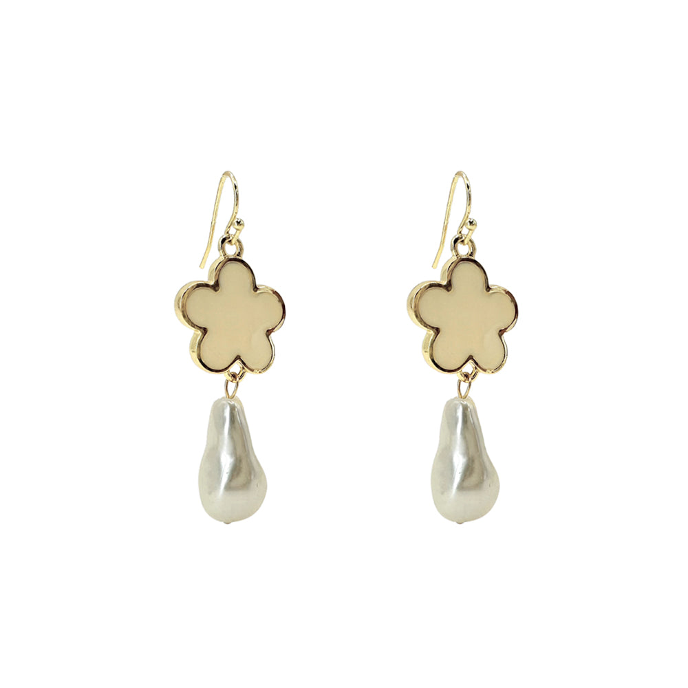 French Hook Earrings - Chloe - Small Nugget