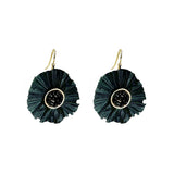 French Hook Earrings - Raffia - Small