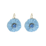 French Hook Earrings - Raffia - Small
