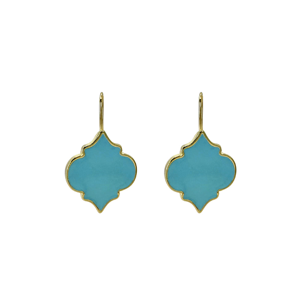 French Hook Earrings - Spade