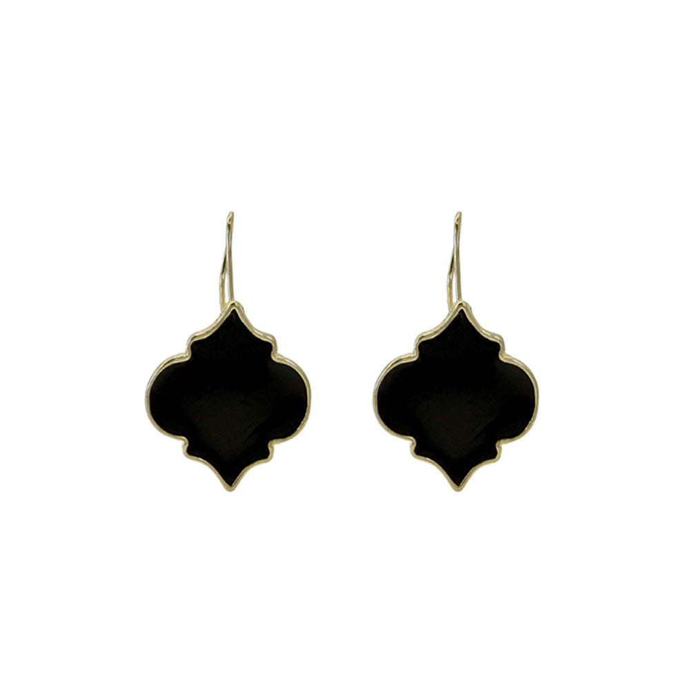 French Hook Earrings - Spade