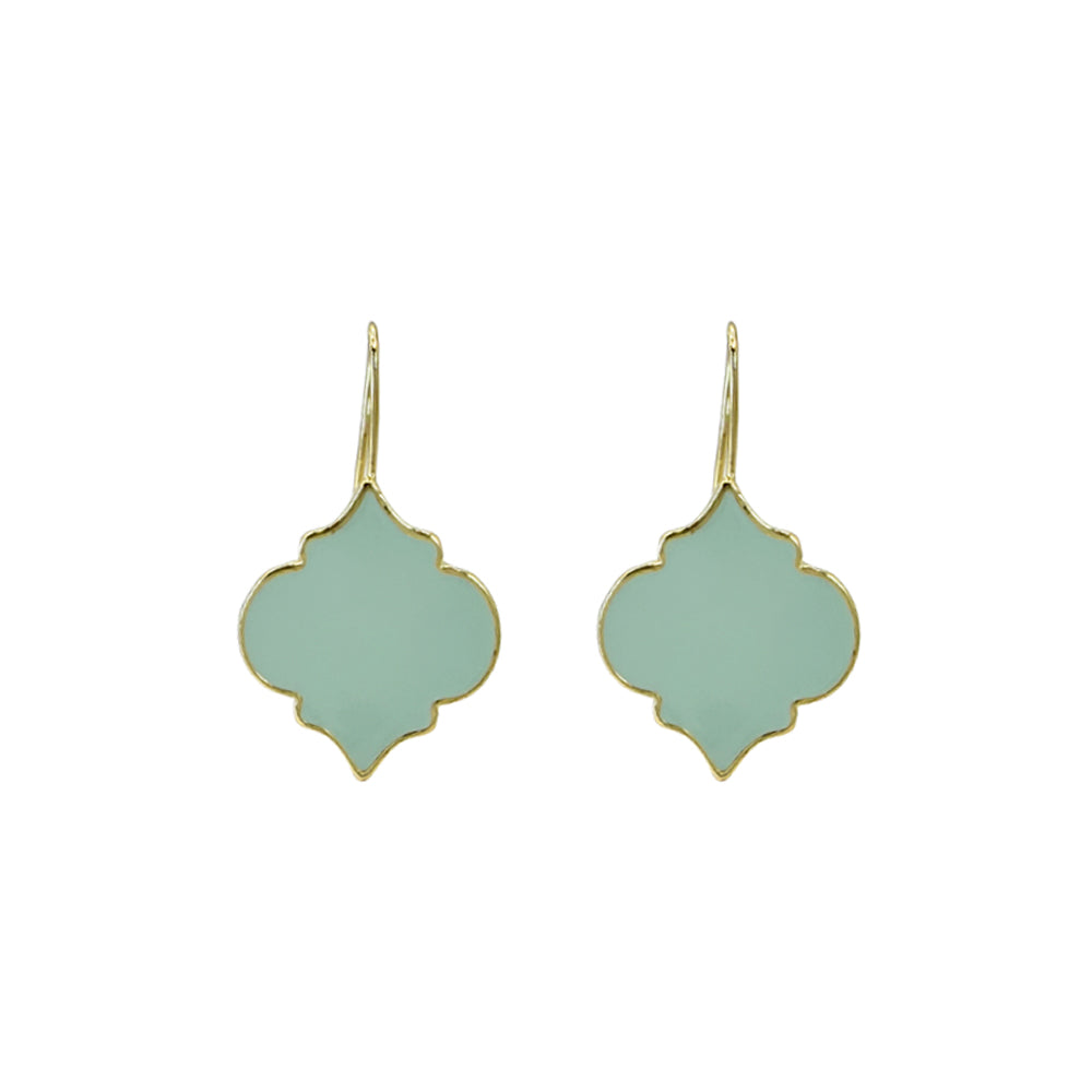 French Hook Earrings - Spade