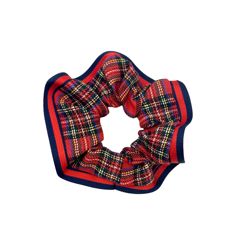 Plaid Hair Scrunchie