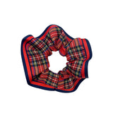 Plaid Hair Scrunchie