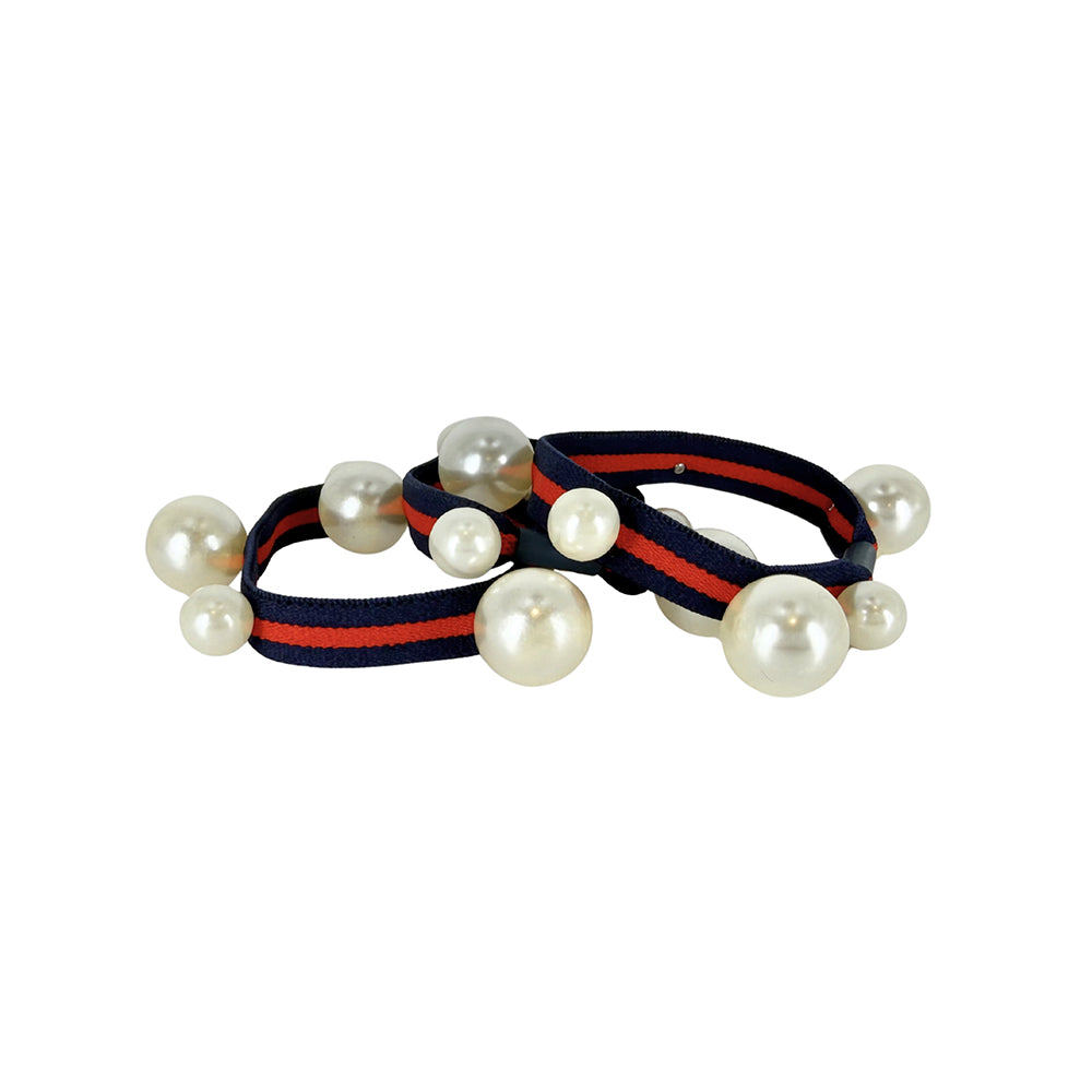 SET - Henry Pearl Hair Ties