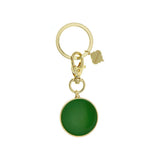 Monogram Enamel Keychain