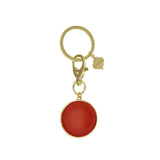 Monogram Enamel Keychain