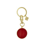 Monogram Enamel Keychain