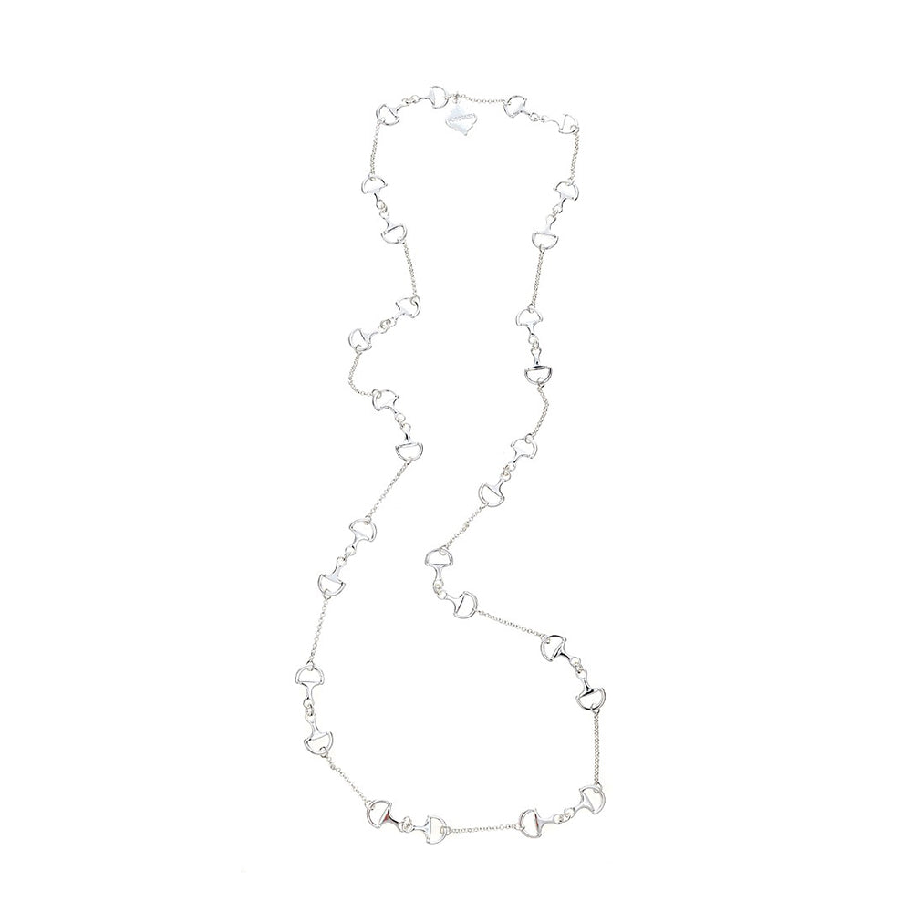 Long Baby Horsebit Necklace