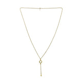Long Cut-Out Stephanie Necklace