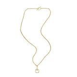 Long Derby Bit Necklace