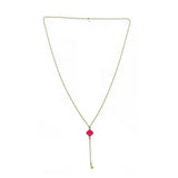 Long Enamel Stephanie Necklace