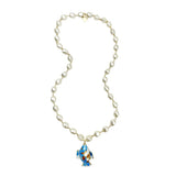 Long Pearl Bead Nugget Necklace - Vero Fish
