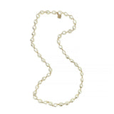 Long Pearl Bead Nugget Necklace