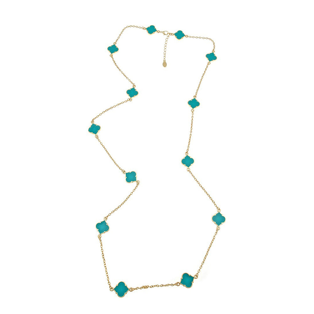 Long Spade Necklace