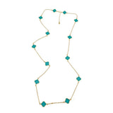 Long Spade Necklace