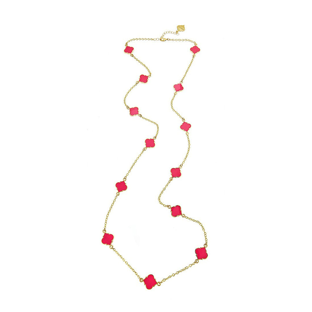 Long Spade Necklace